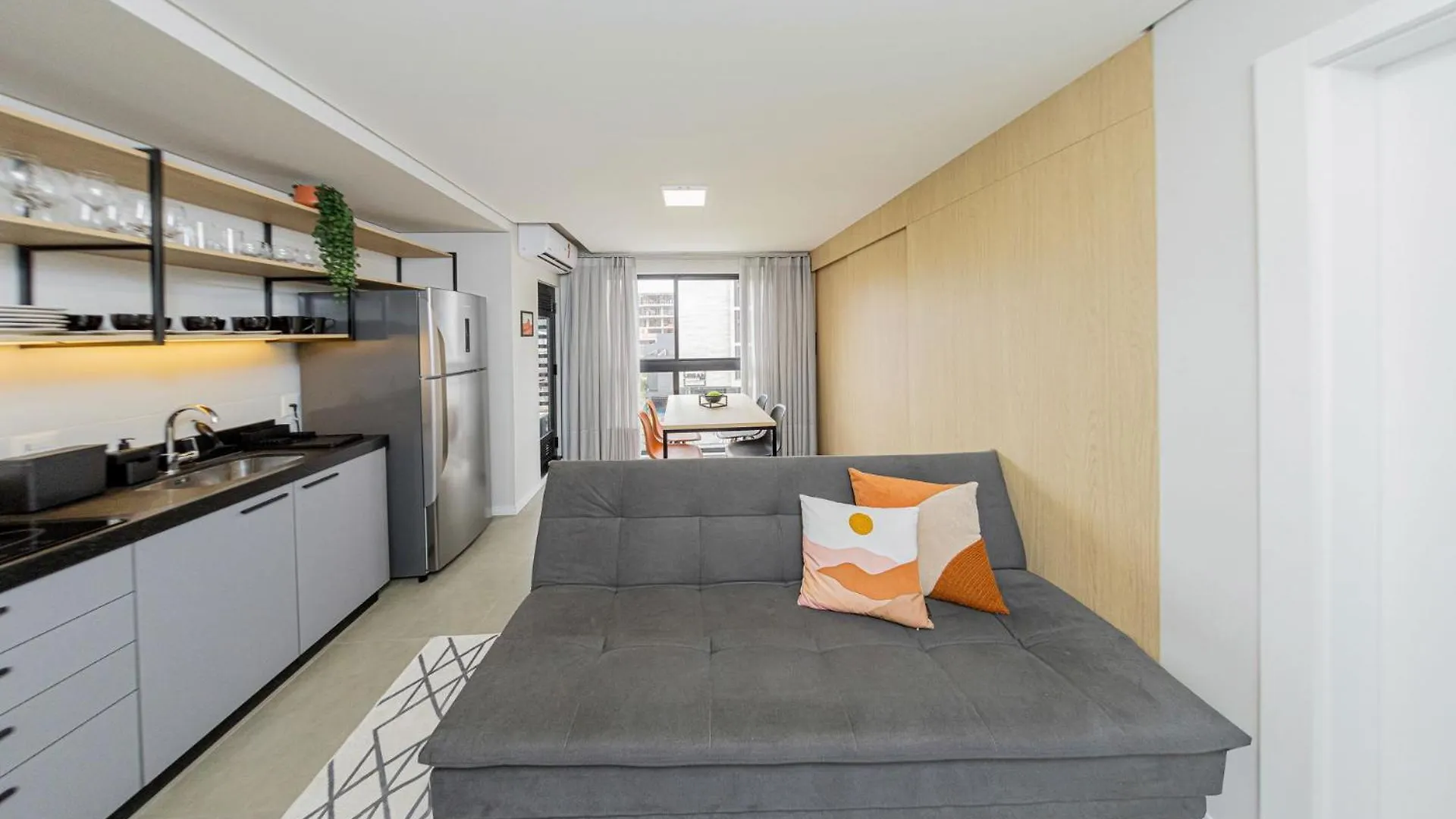 Apto 1 Quarto Moderno P/ 4 Pessoas - Wd3573 Joinville Appartamento