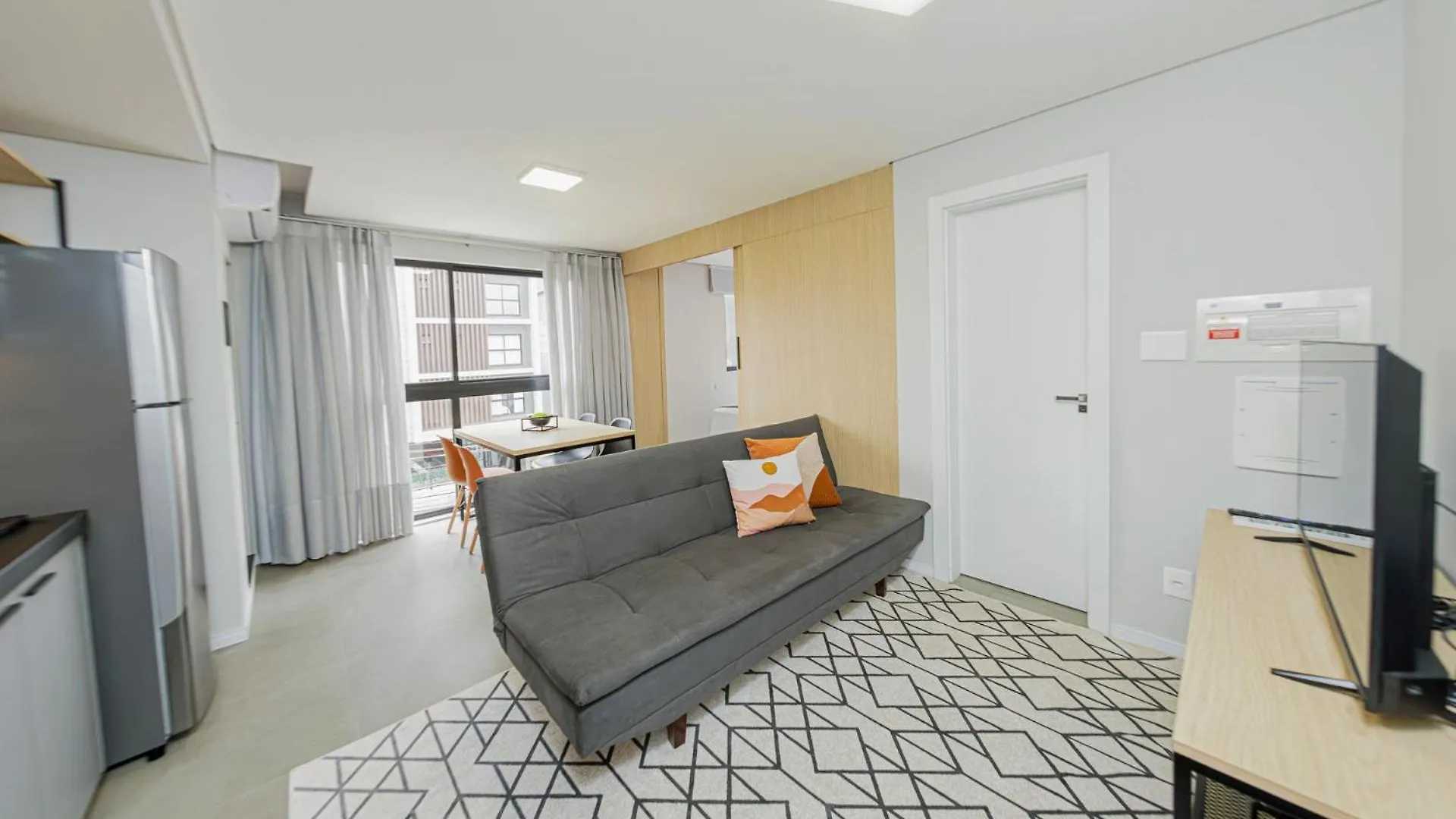 Apto 1 Quarto Moderno P/ 4 Pessoas - Wd3573 Joinville